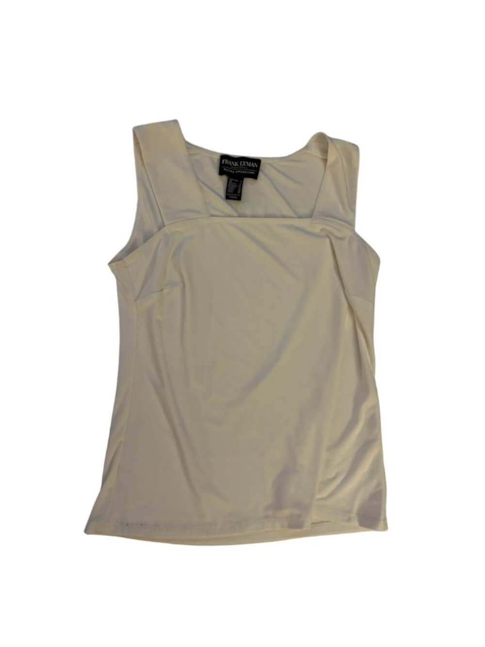 Frank Lyman Design Collection White Tank Top